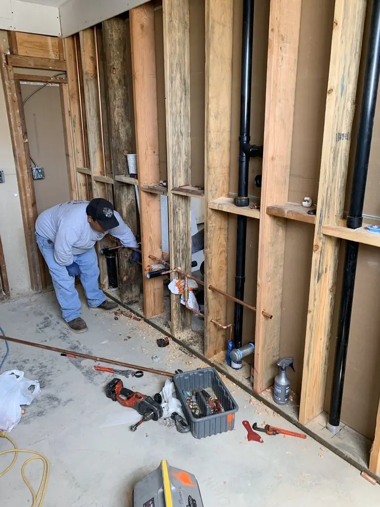 Commercial rough-in plumbing for Gas Line Repair in Steuben Valley